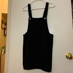Black Overall Dress